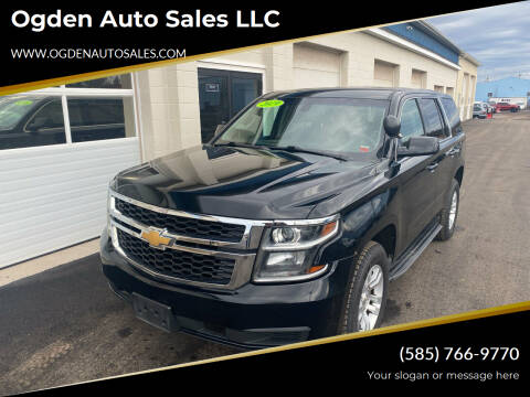 2019 Chevrolet Tahoe for sale at Ogden Auto Sales LLC in Spencerport NY