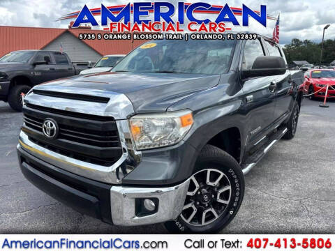 2014 Toyota Tundra for sale at American Financial Cars in Orlando FL