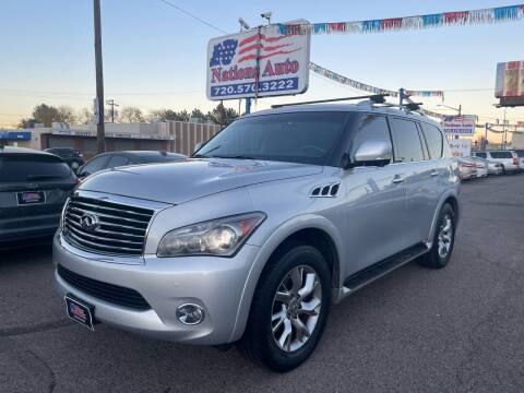 2012 Infiniti QX56 for sale at Nations Auto Inc. II in Denver CO