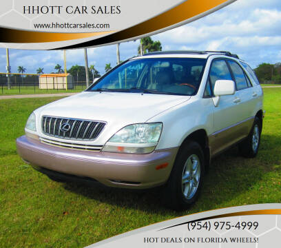 2002 Lexus RX 300 for sale at HHOTT CAR SALES in Deerfield Beach FL