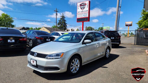 2011 Volkswagen Jetta for sale at PRESTIGE AUTO CENTER LLC in Salem OR