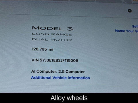 2018 Tesla Model 3 Long Range