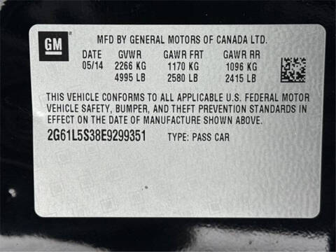 2014 Cadillac XTS 3.6L V6