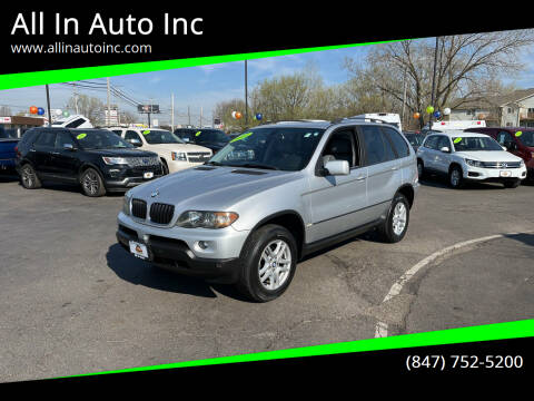 2004 BMW X5 for sale at All In Auto Inc in Palatine IL