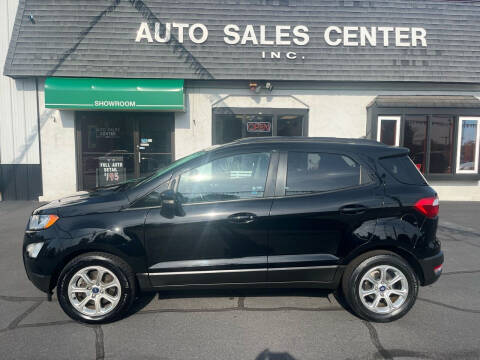 2018 Ford EcoSport for sale at Auto Sales Center Inc in Holyoke MA