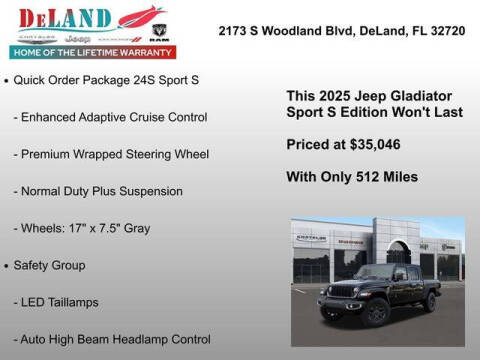 2025 Jeep Gladiator Sport