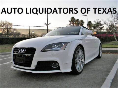 2012 Audi TT for sale at AUTO LIQUIDATORS OF TEXAS in Richmond TX