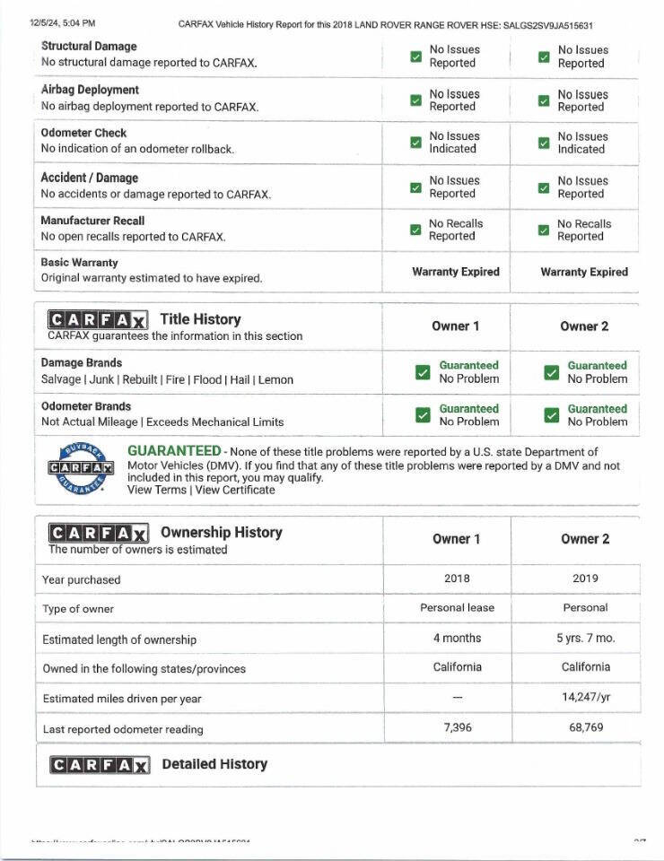 2018 Land Rover Range Rover 19