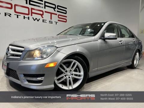 2012 Mercedes-Benz C-Class for sale at Fishers Imports in Fishers IN