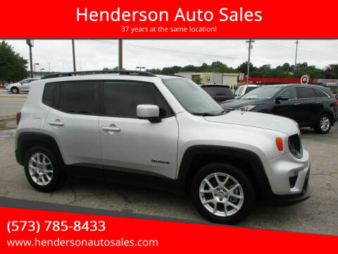 2019 Jeep Renegade for sale at Henderson Auto Sales in Poplar Bluff MO