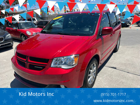 2012 Dodge Grand Caravan for sale at Kid Motors Inc in El Paso TX