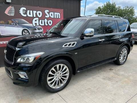 2015 Infiniti QX80 for sale at Euro Auto in Overland Park KS