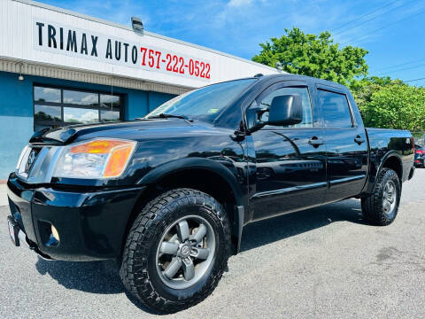 2014 Nissan Titan for sale at Trimax Auto Group in Norfolk VA