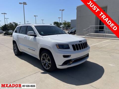 2015 Jeep Grand Cherokee for sale at Meador Dodge Chrysler Jeep RAM in Fort Worth TX