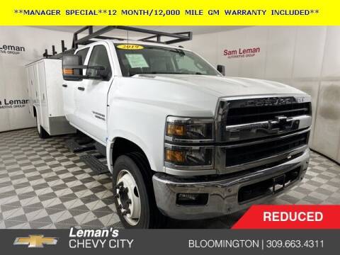 2019 Chevrolet Silverado 5500HD for sale at Leman's Chevy City in Bloomington IL