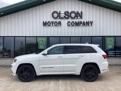 2015 Jeep Grand Cherokee for sale at Olson Motor Company in Morris MN