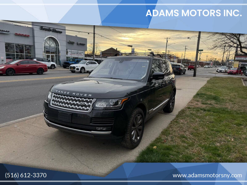 2017 Land Rover Range Rover for sale at Adams Motors INC. in Inwood NY