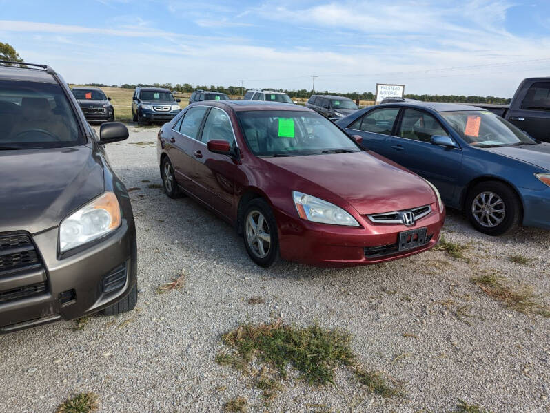 2003 Honda Accord for sale at Halstead Motors LLC in Halstead KS