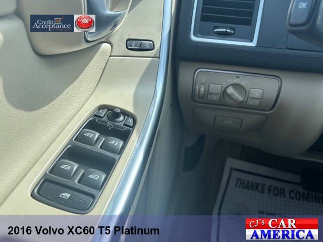 2016 Volvo XC60 T5 Platinum