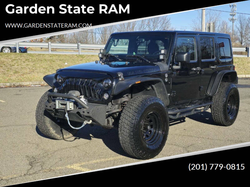 2014 Jeep Wrangler Unlimited for sale at Garden State RAM in Hasbrouck Heights NJ
