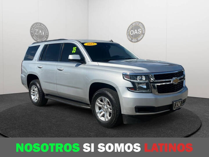 2015 Chevrolet Tahoe for sale at Zacatlan Motors in Ontario, CA