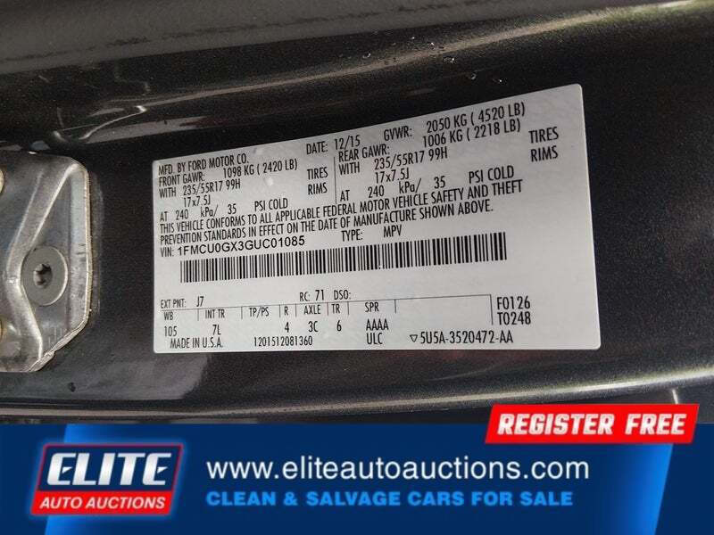 2016 Ford Escape SE