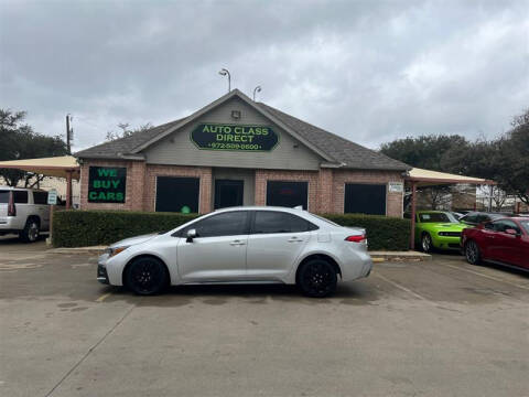 2020 Toyota Corolla for sale at Auto Class Direct in Plano TX