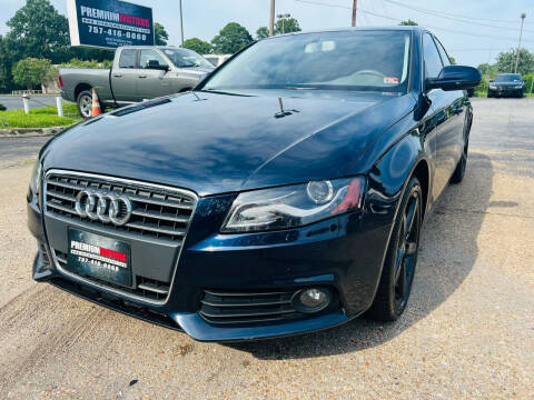 2011 Audi A4 for sale at Premium Motor's LLC in Norfolk VA