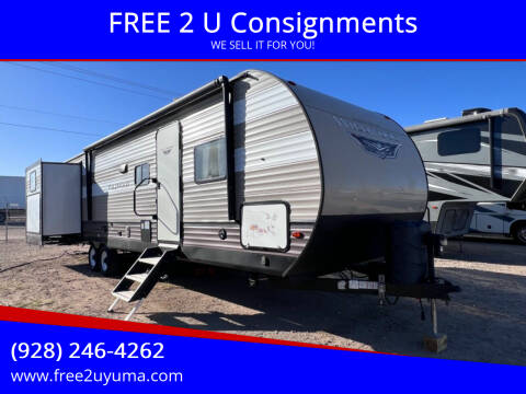 2019 Forest River Wildwood for sale at FREE 2 U Consignments in Yuma AZ