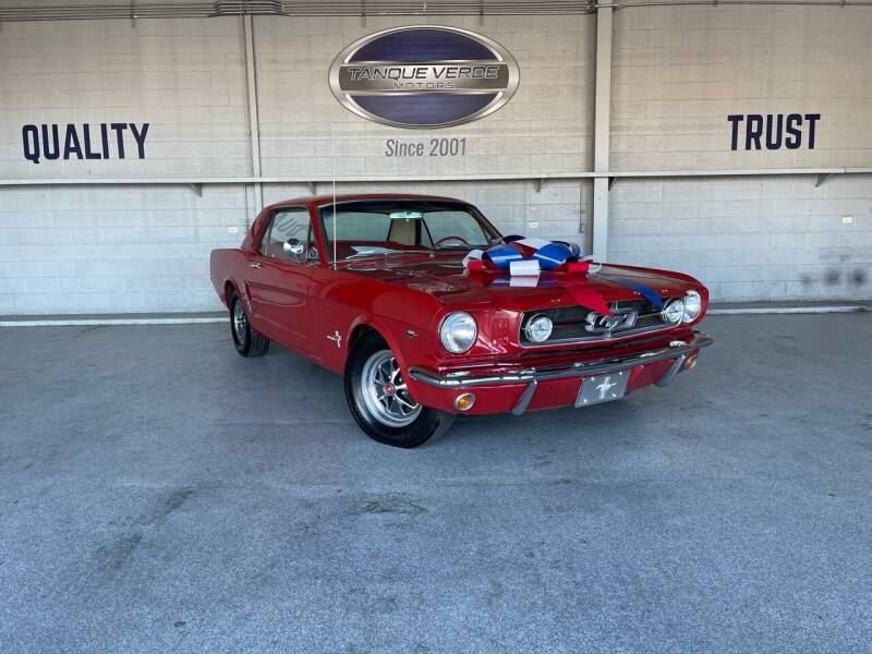1965 Ford Mustang for sale at TANQUE VERDE MOTORS in Tucson AZ