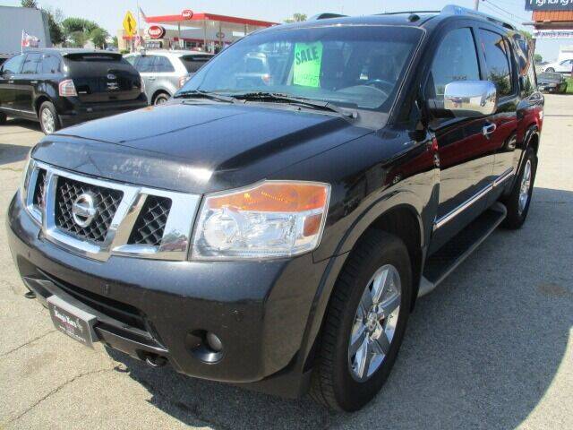 2013 Nissan Armada for sale at King's Kars in Marion IA