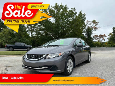 2014 Honda Civic for sale at Aria Auto Inc. in Raleigh NC