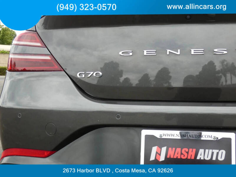 2023 Genesis G70