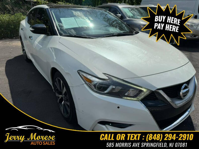 2017 Nissan Maxima for sale at Jerry Morese Auto Sales LLC in Springfield NJ