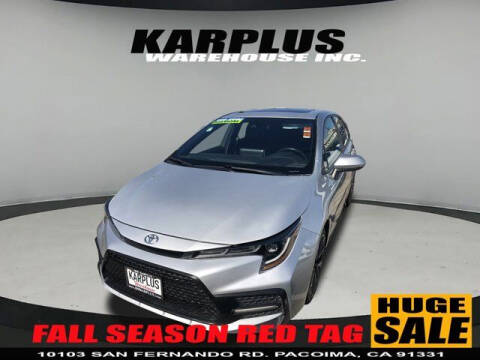 2020 Toyota Corolla for sale at Karplus Warehouse in Pacoima CA