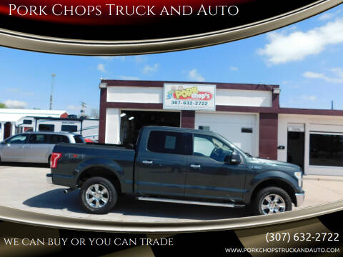2015 Ford F-150 for sale at Pork Chops Truck and Auto in Cheyenne WY