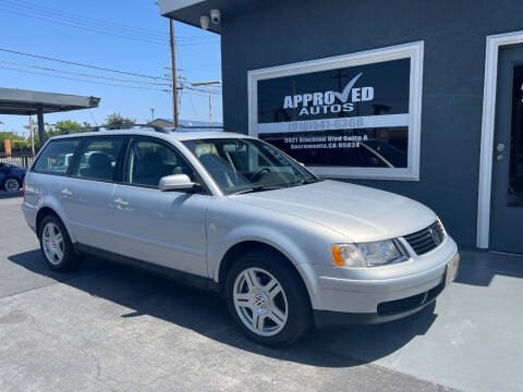 2001 Volkswagen Passat for sale at Approved Autos in Sacramento CA