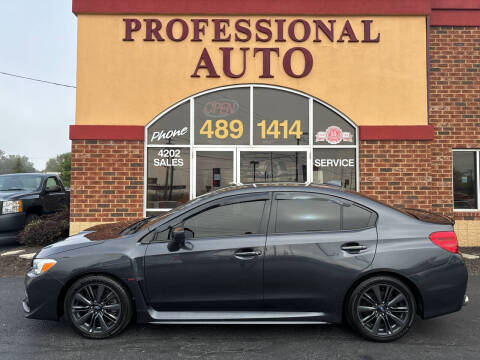 2015 Subaru WRX for sale at Professional Auto Sales & Service in Fort Wayne IN