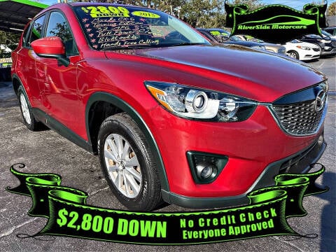 2015 Mazda CX-5 for sale at RIVERSIDE MOTORCARS INC in New Smyrna Beach FL