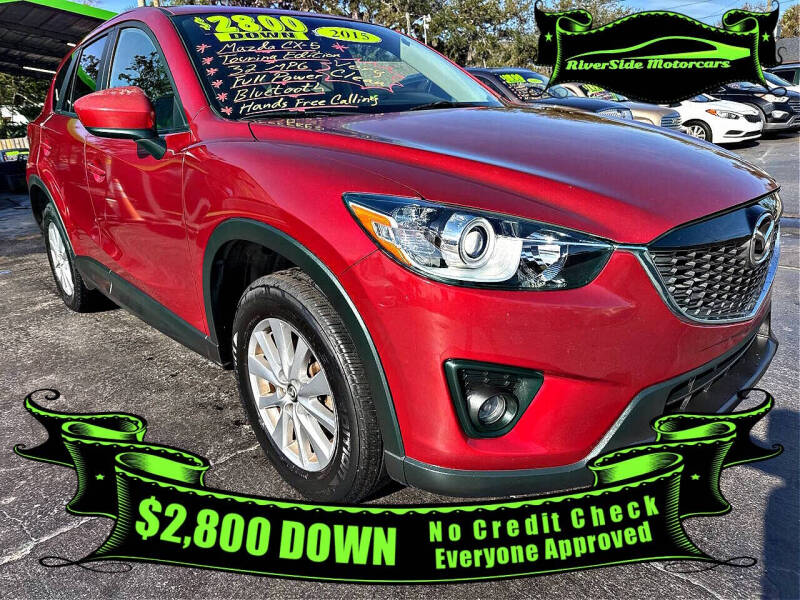 2015 Mazda CX-5 for sale at RIVERSIDE MOTORCARS INC in New Smyrna Beach FL