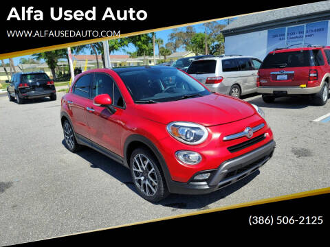 2016 FIAT 500X for sale at Alfa Used Auto in Holly Hill FL