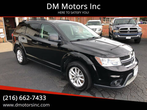 2017 Dodge Journey for sale at DM Motors Inc in Maple Heights OH
