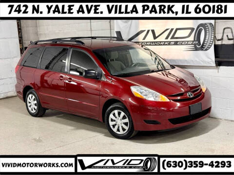 2009 Toyota Sienna for sale at VIVID MOTORWORKS, CORP. in Villa Park IL