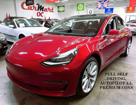 2017 Tesla Model 3 for sale at CarMart OC in Costa Mesa CA