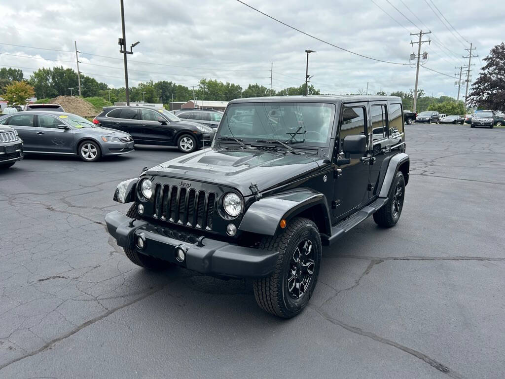 2018 Jeep Wrangler JK Unlimited for sale at Wyrick Auto Sales & Leasing Inc in Holland, MI