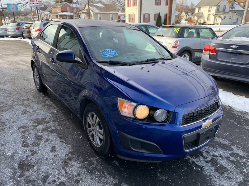 2012 Chevrolet Sonic for sale at B N M Auto Sales Inc in New Castle, PA