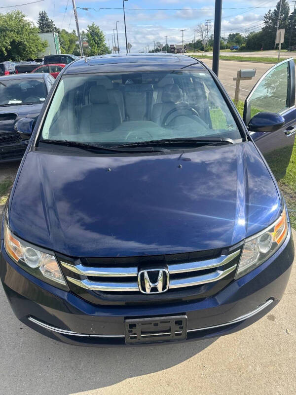 Used 2015 Honda Odyssey EX-L with VIN 5FNRL5H68FB070392 for sale in Oak Creek, WI