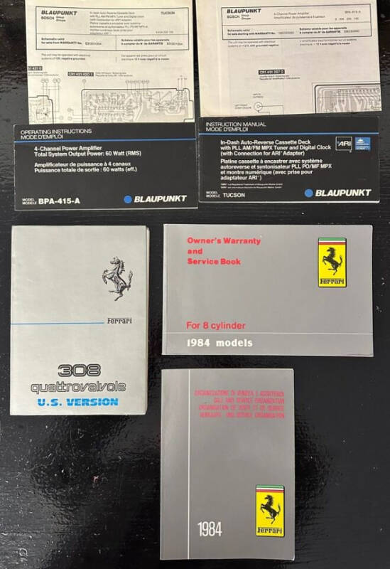 1984 Ferrari 308 GTS