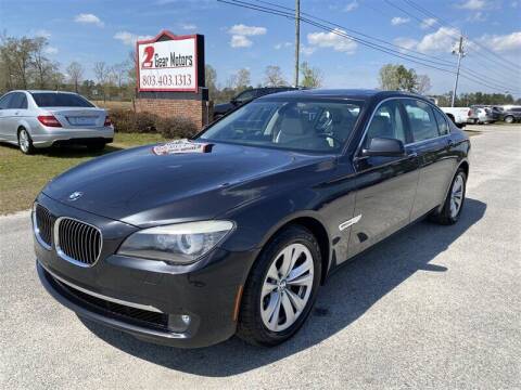 2012 BMW 7 Series for sale at 2nd Gear Motors in Lugoff SC