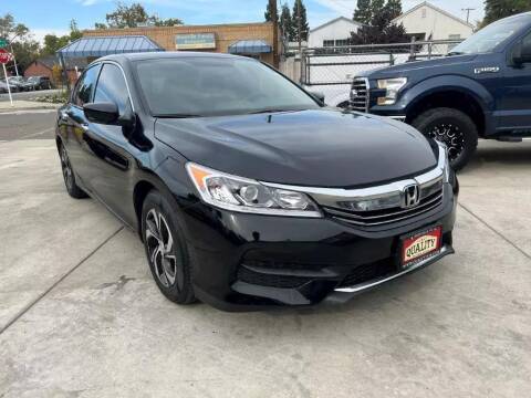 2017 Honda Accord for sale at Quality Pre-Owned Vehicles in Roseville CA